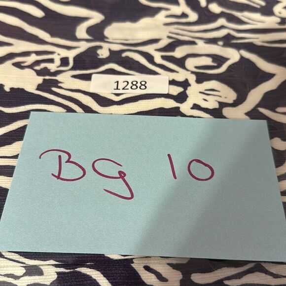 Lilly Pulitzer Strappy Shift Bright Navy Entourage Zebra Print Shift Dress Sz 6 - Picture 13 of 13